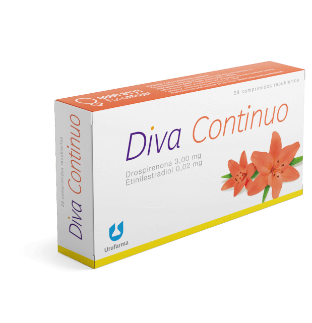 Anticonceptivos Urufarma | DIVA CONTINUO
